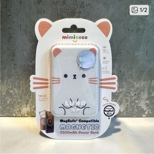 Mimicoco MagSafe Compatible Magnetic 5000mAh Power Bank NWT